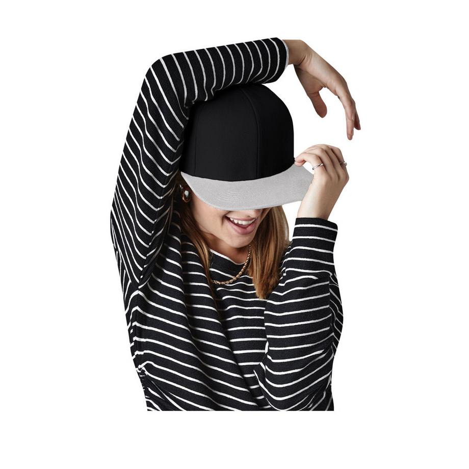 Beechfield Zweifarbige Baseballkappe  