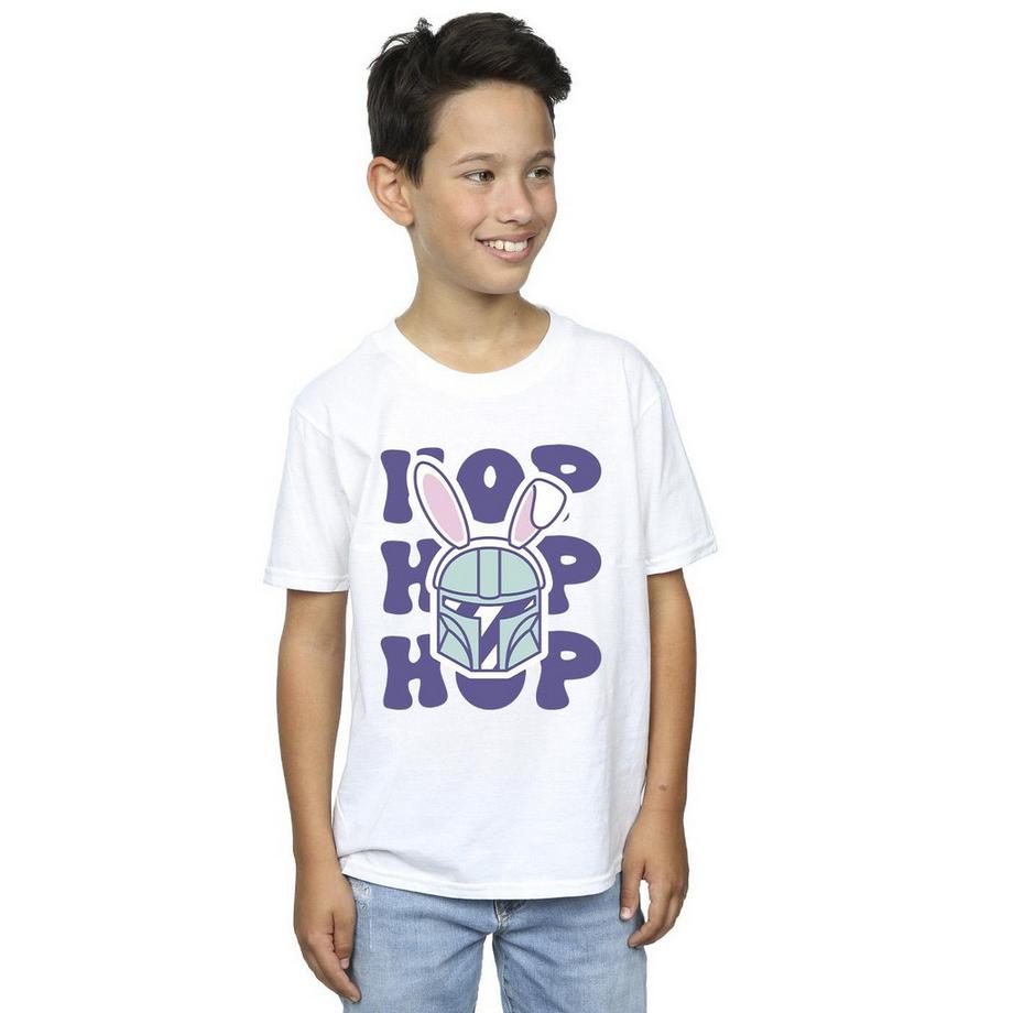 STAR WARS  The Mandalorian Hop Into Easter T-Shirt 