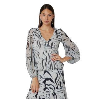 GUESS Slim Fit Strickjacke mit V-Ausschnitt  