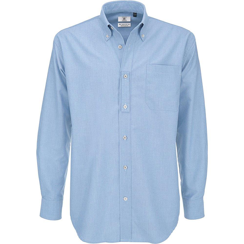 B and C  B&C Chemise à manches longues OXFORD 