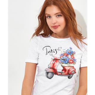 Joe Browns  T-Shirt Graphique Floral Vespa 