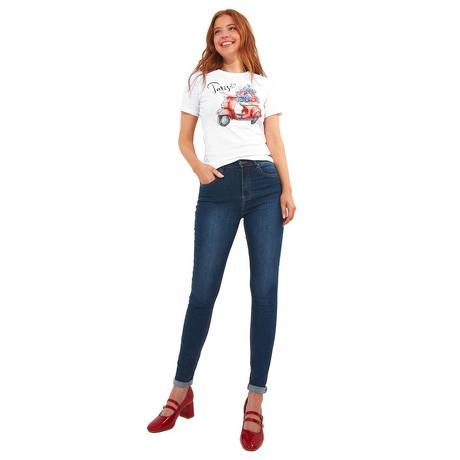 Joe Browns  T-Shirt Graphique Floral Vespa 