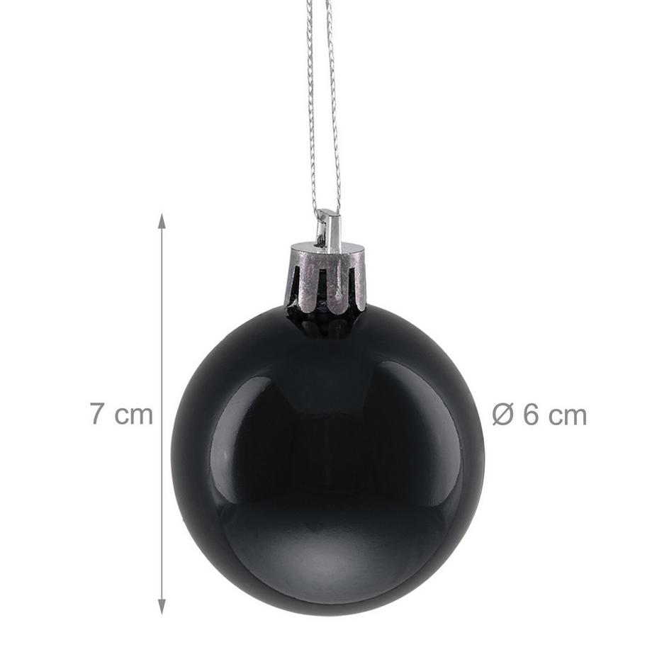 Northix Set di palline per albero di Natale, confezione da 50  