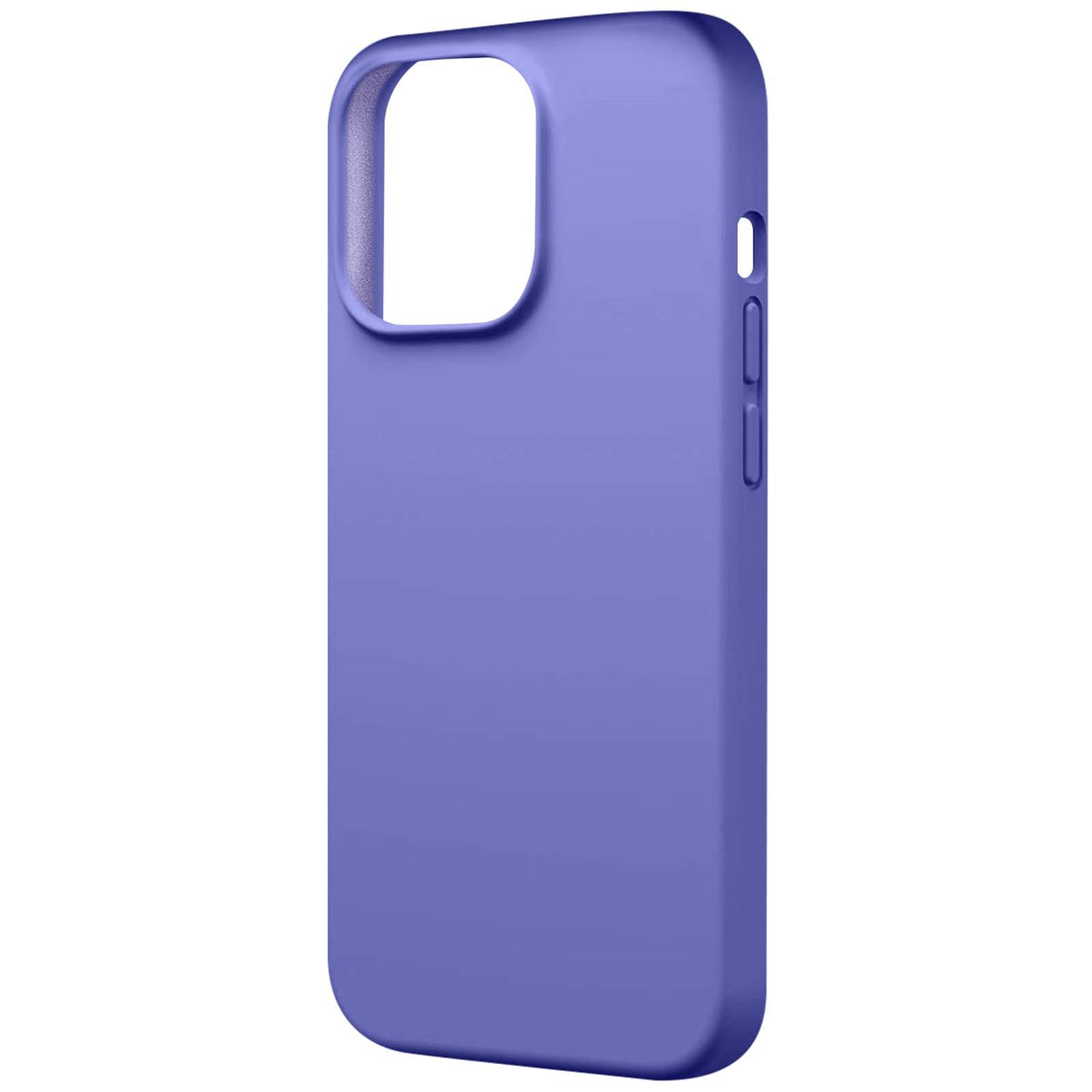 Avizar  Coque iPhone 15 Pro Max, Mat Doux Violet 