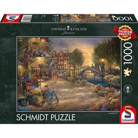 Schmidt Spiele  Schmidt Jigsaw Puzzle Amsterdam 1000 Teile 
