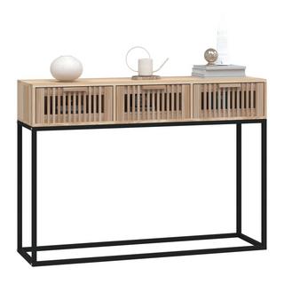 VidaXL Table console bois d'ingénierie  