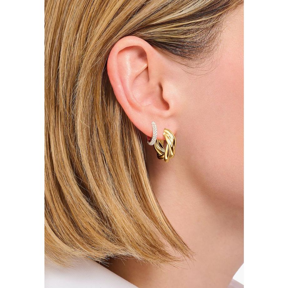 Thomas Sabo  Verete Creolen im Geflochtenen Design 