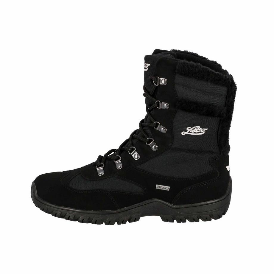 LICO Saskia Bottes d'hiver imperméables avec lacets  