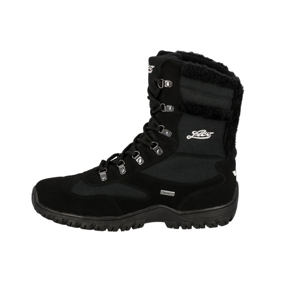 LICO Saskia Bottes d'hiver imperméables avec lacets  