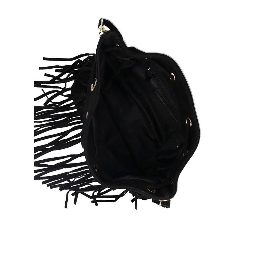 Gave Lux Umbria Plus Wildleder Beuteltasche mit Fransen  