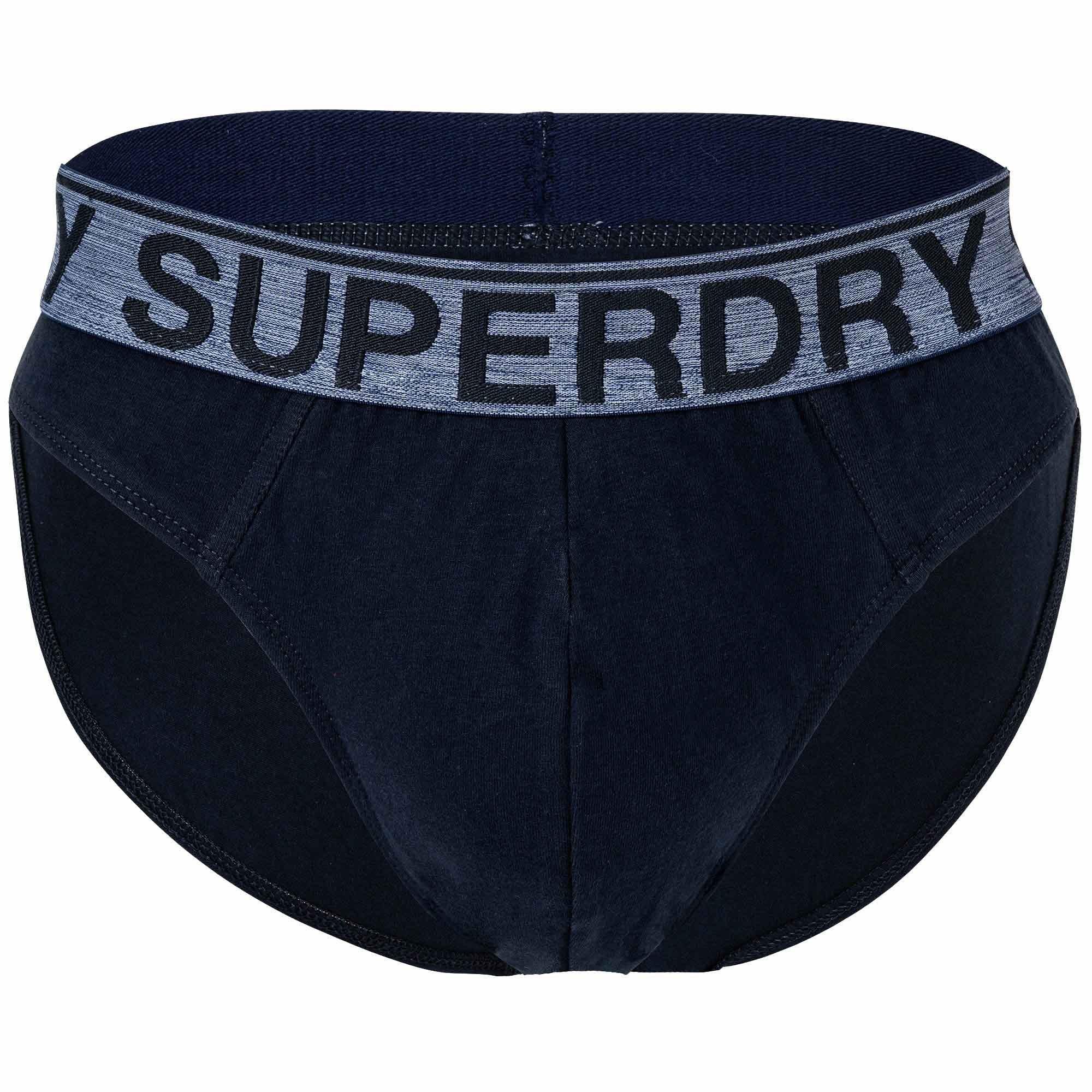 Superdry  Slip  Stretch-BRIEF TRIPLE PACK 