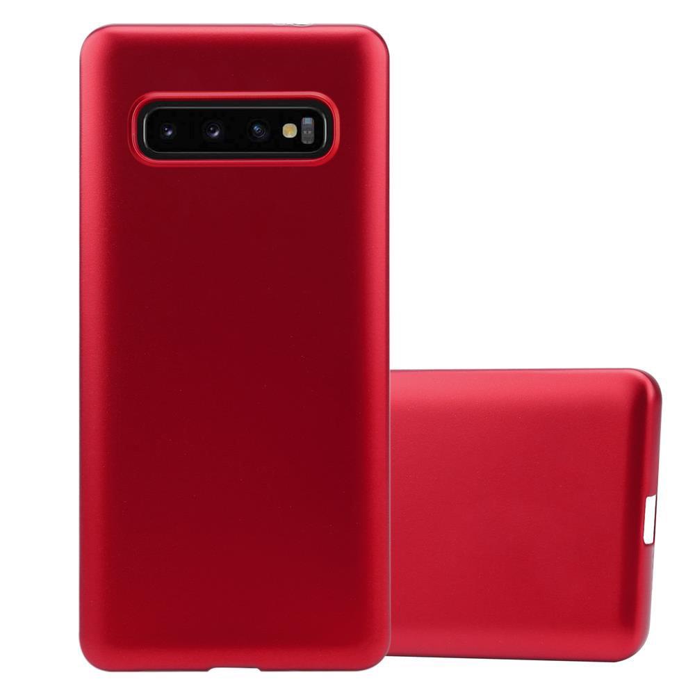 Cadorabo  Housse compatible avec Samsung Galaxy S10 4G - Coque de protection en silicone TPU flexible 