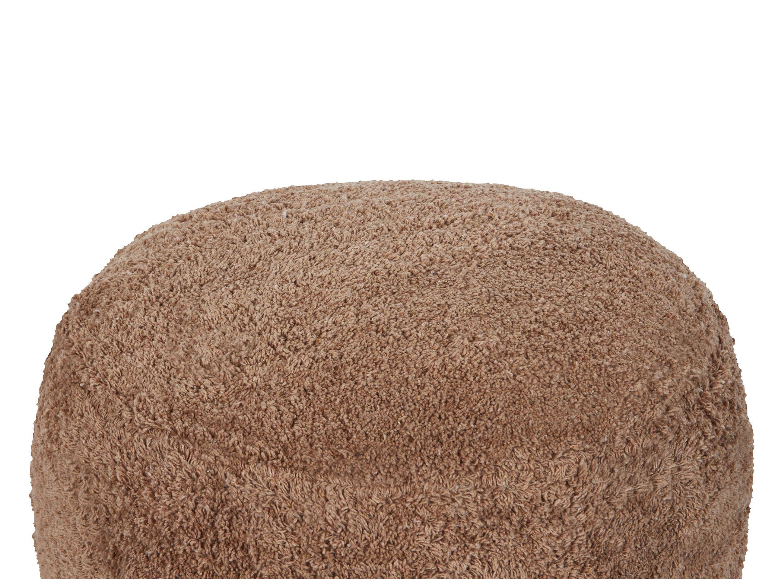 Beliani Pouf en Cotone Boho KANDHKOT  