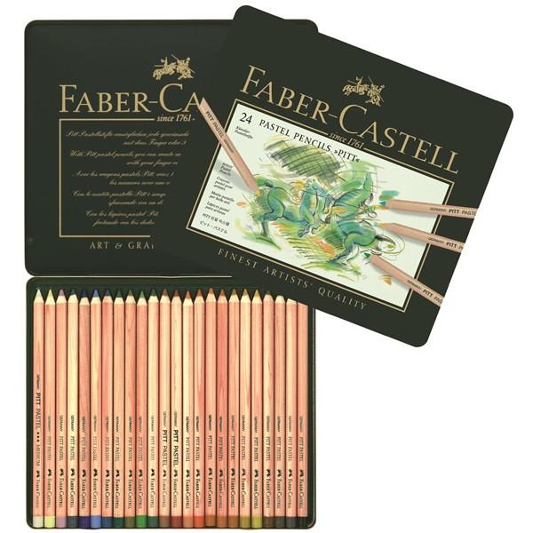 Faber-Castell  Faber-Castell PITT PASTEL 24 pièce(s) 