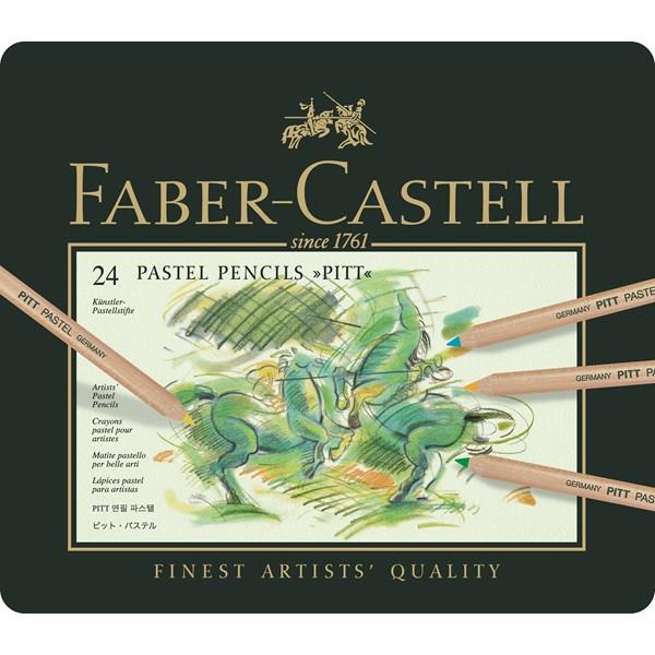 Faber-Castell  Faber-Castell PITT PASTEL 24 pz 