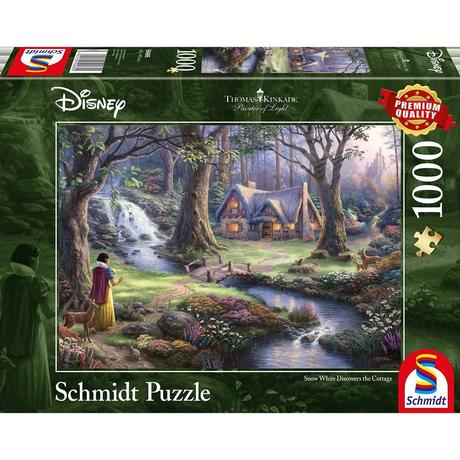 Schmidt Spiele  Schmidt Disney Blanche-Neige, 1000 pièces - Casse-tête - 12 ans et plus 