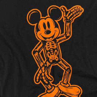 Disney Mickey Mouse Skelett Langarm T-Shirt  