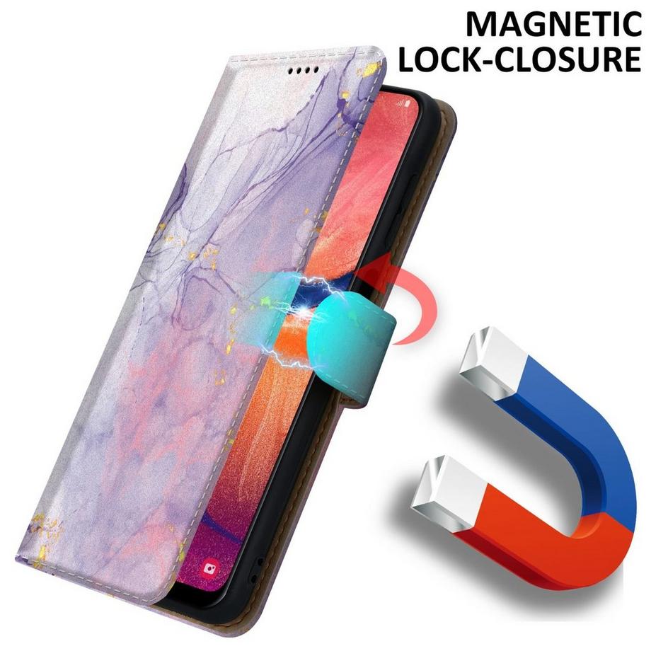 Cadorabo  Housse compatible avec Samsung Galaxy A20 / A30 / M10s - Coque de protection avec fermeture magnétique, fonction de support et compartiment pour carte 