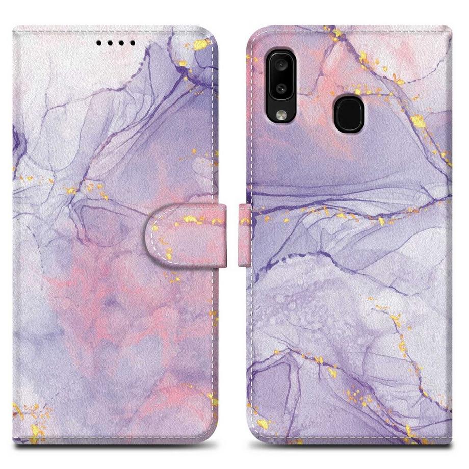 Cadorabo  Housse compatible avec Samsung Galaxy A20 / A30 / M10s - Coque de protection avec fermeture magnétique, fonction de support et compartiment pour carte 