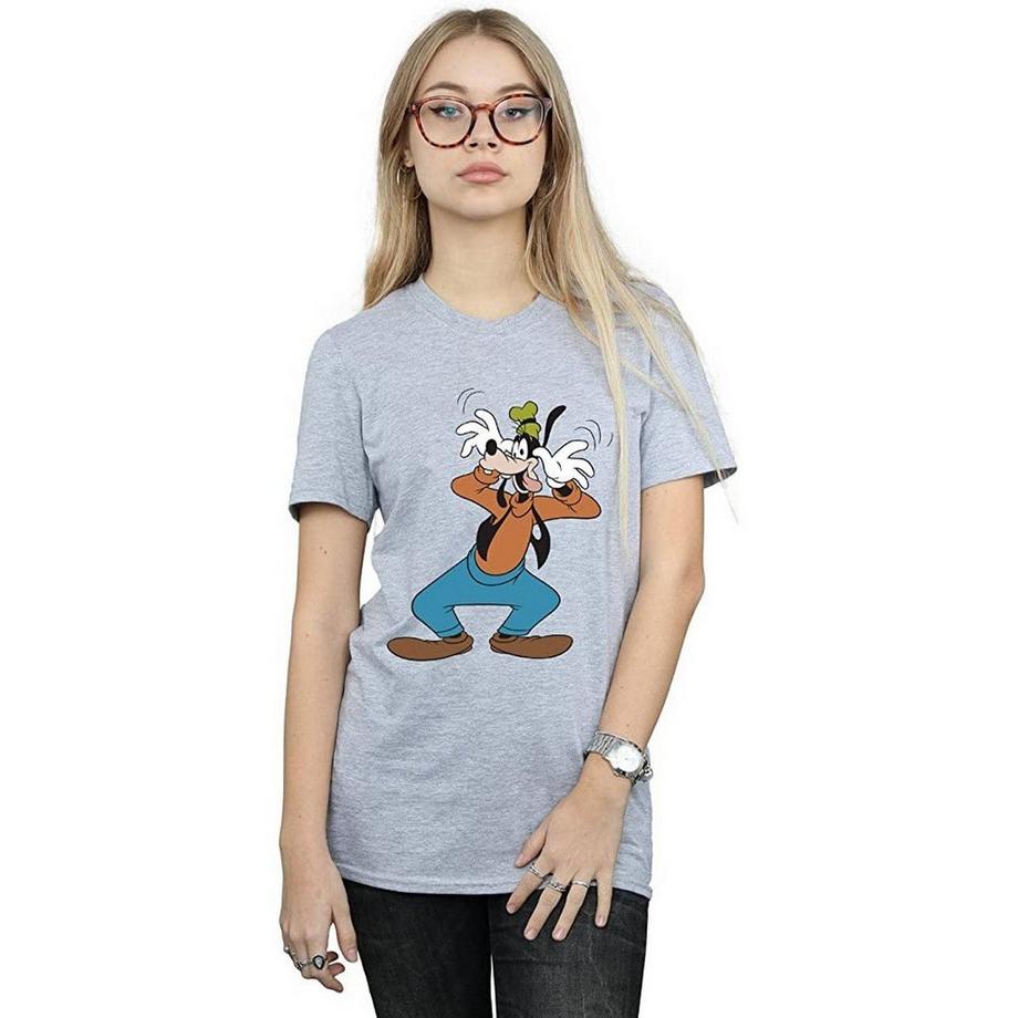 Disney Goofy T-Shirt Imprimé Manches Courtes  