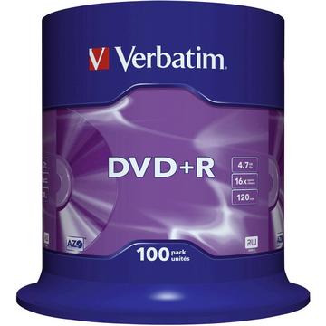 Verbatim 43551 DVD+R vergine 4.7 GB 100 pz. Torre