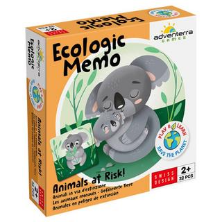 ADVENTERRA GAMES  Adventerra Games Ecologic Memo Les animaux menacés 