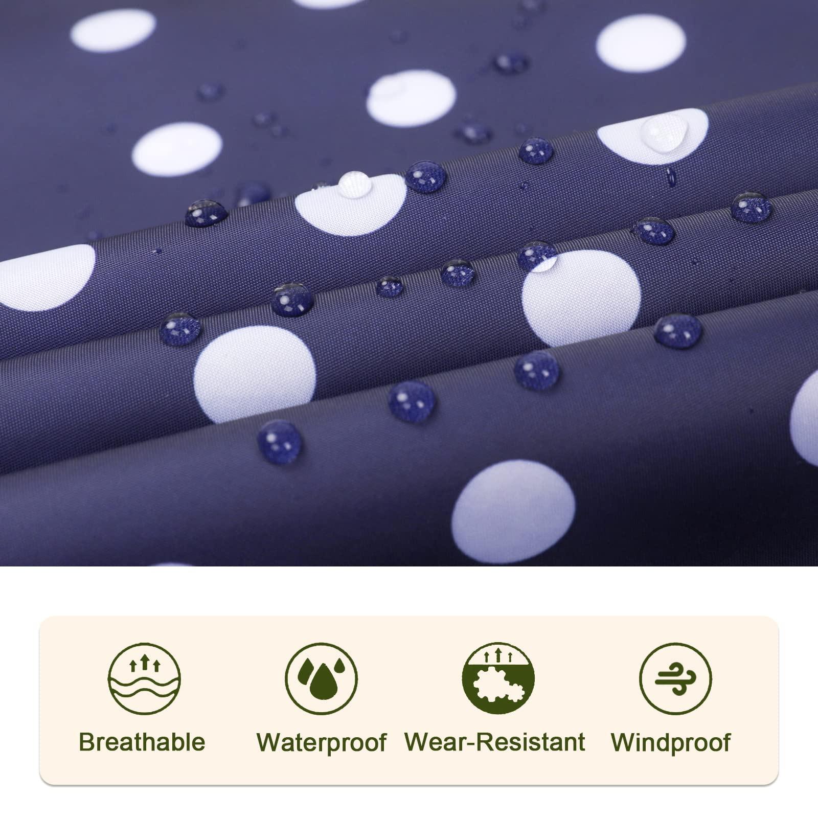 Alopini Poncho Antipioggia con Cappuccio e Cerniera  