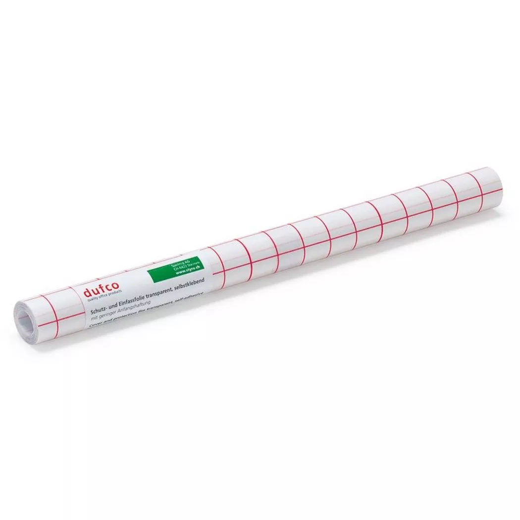 dufco -  Selbstklebefolie 40x500cm 6460.001 glasklar glänzend, PVC, One Size