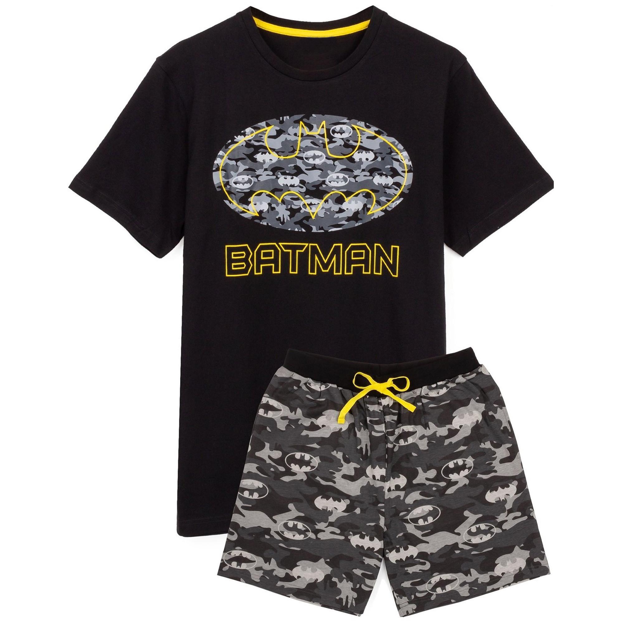 BATMAN  Logo Schlafanzug mit Shorts 