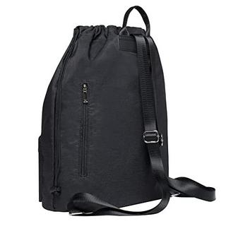 Only-bags.store Tasche Rucksack Hipster Kordelzug Turnbeutel Gymsack mit Innentasche Sporttasche  