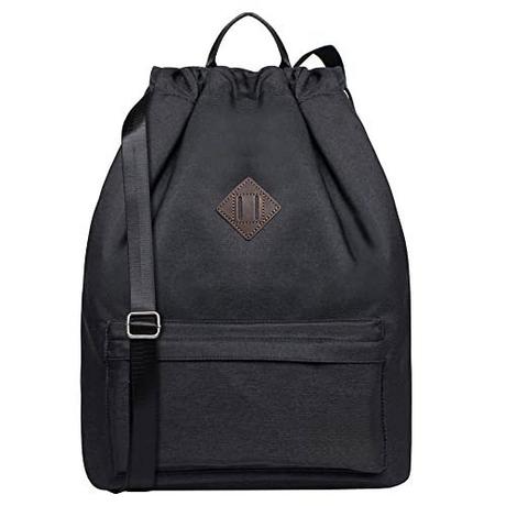 Only-bags.store Tasche Rucksack Hipster Kordelzug Turnbeutel Gymsack mit Innentasche Sporttasche  