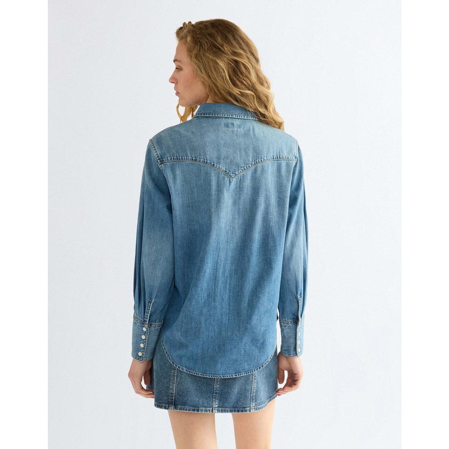 Wrangler  Jeanshemd Drama Collar 