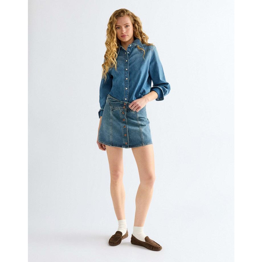 Wrangler  Jeanshemd Drama Collar 