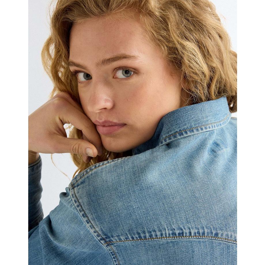 Wrangler  Jeanshemd Drama Collar 