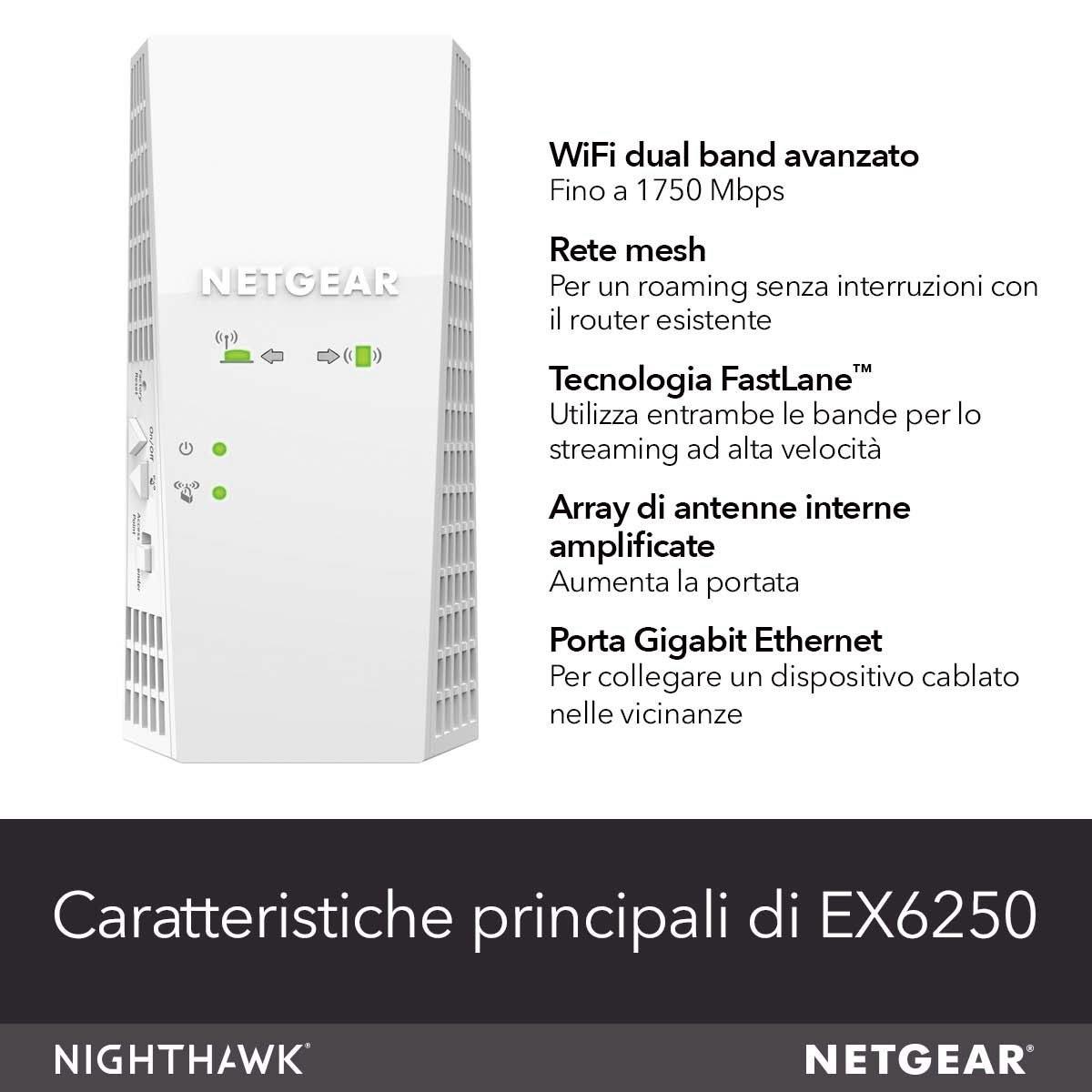 NETGEAR  WLAN-Mesh-Repeater EX6250 