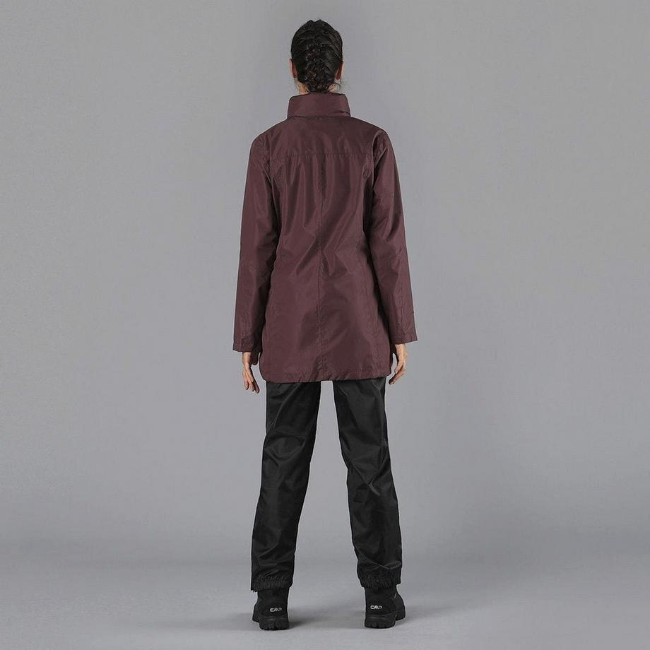 CMP Giacca impermeabile con cappuccio e bottoni a pressione  