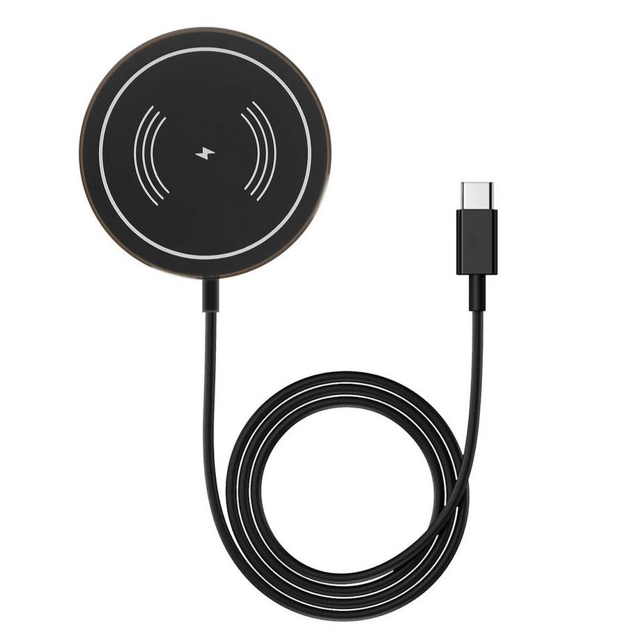 Chargeur MagSafe iPhone 15W LinQ Noir