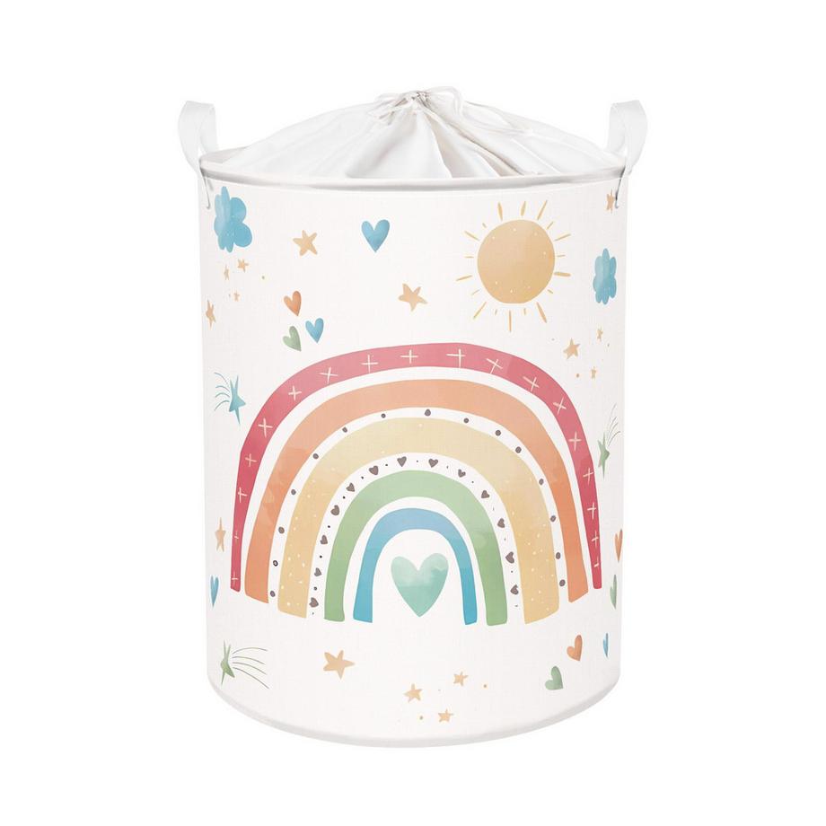 Kinderwäschekorb mit Griff Faltbarer Wäschekorb für Spielzeug