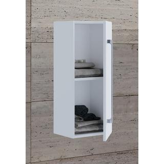 VCM Holz Holz Wandregal | Midischrank | Maße: H. 75 x B. 33 x T. 22 cm |  1 hohe Tür - Badinos D  