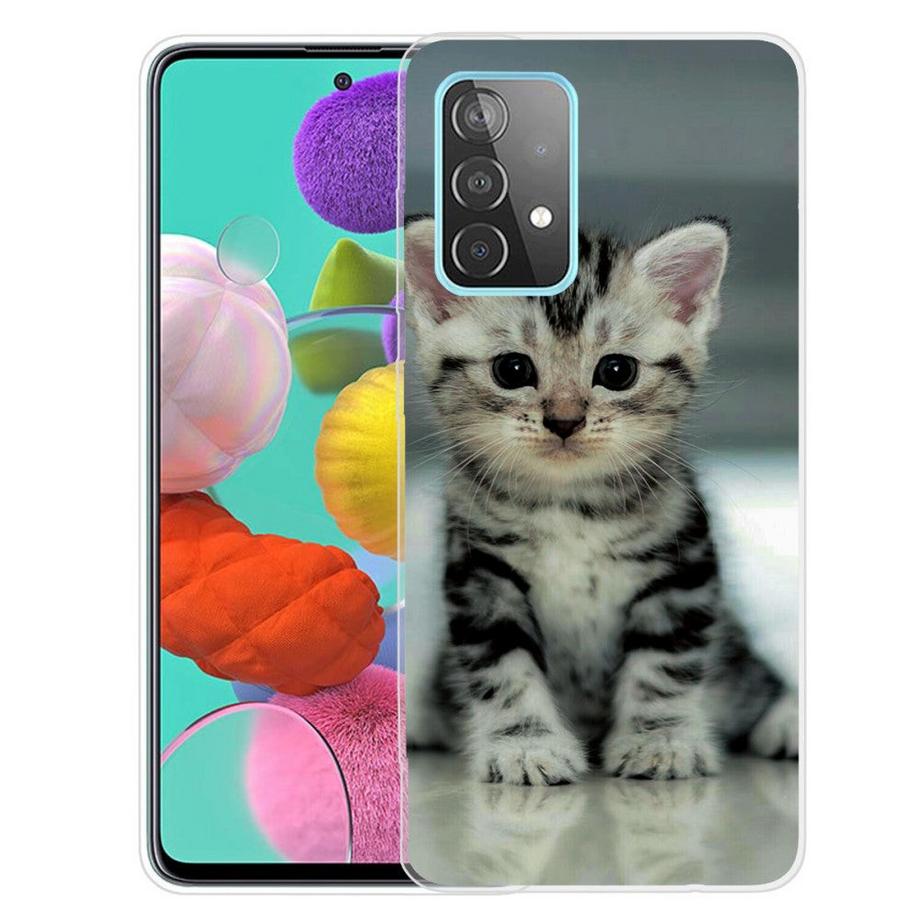 Cover-Discount  Galaxy A13 4G - Silikon Gummi Hülle Motiv 