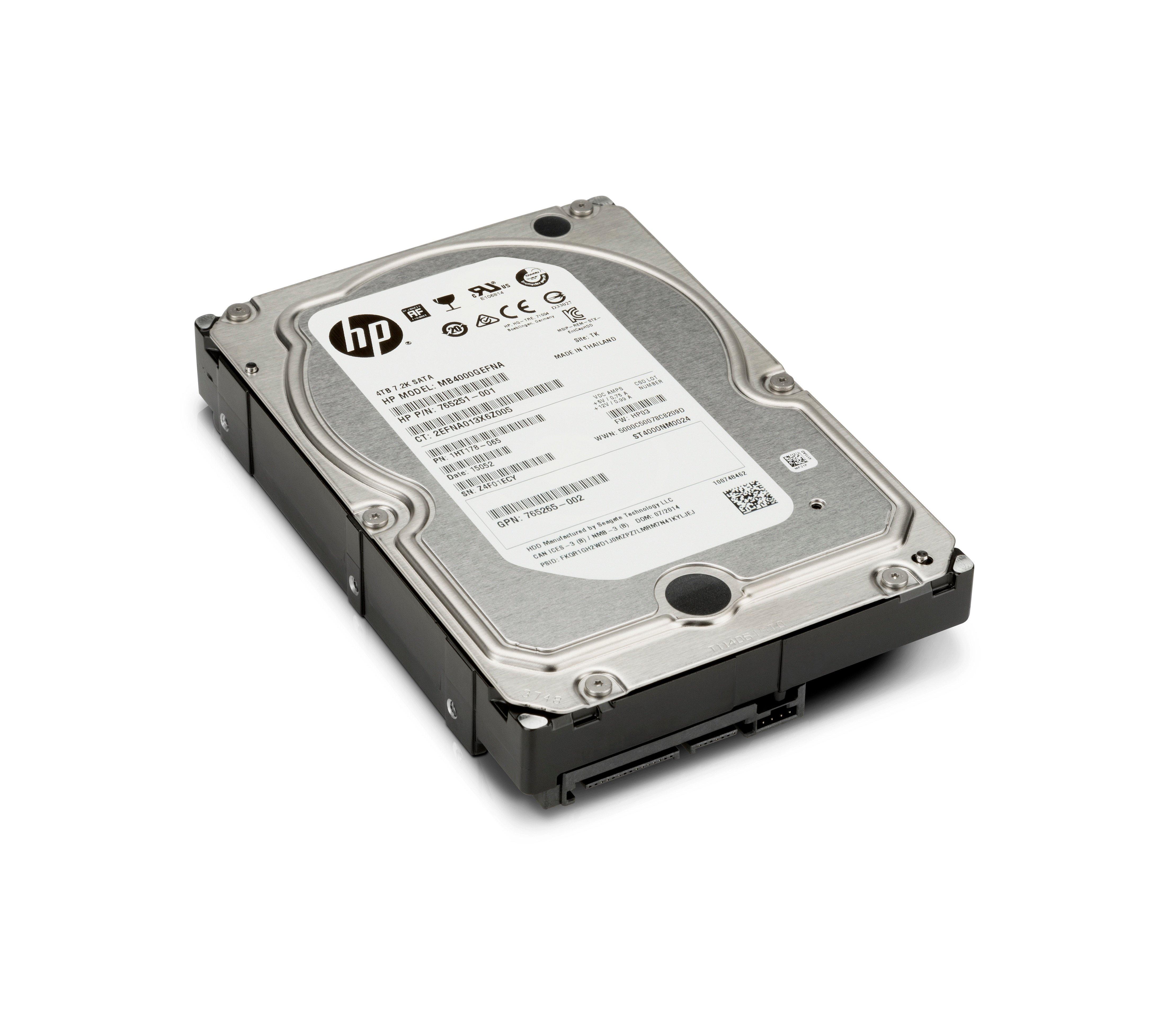 Hewlett-Packard  Unità disco rigido SATA 7200 da 4 TB 