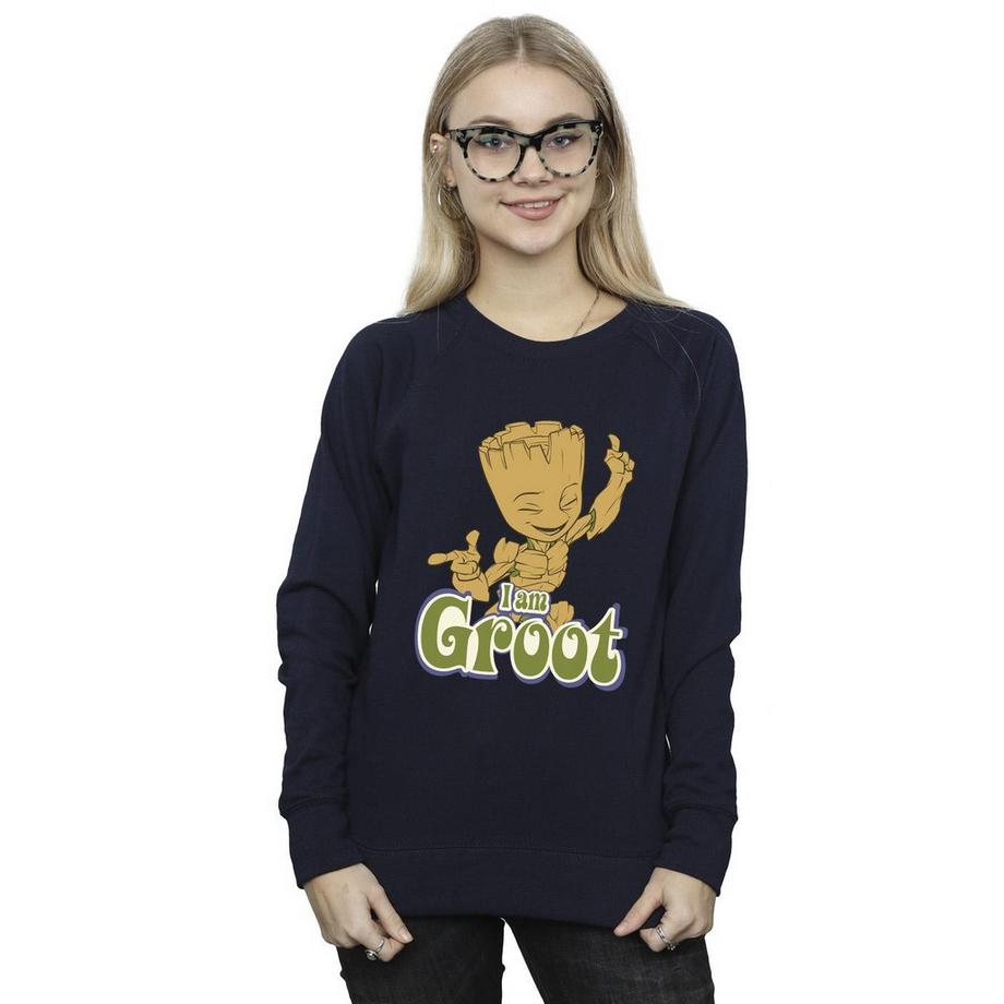 Guardians Of The Galaxy Guardians of the Galaxy I Am Groot Rundhals-Sweatshirt  