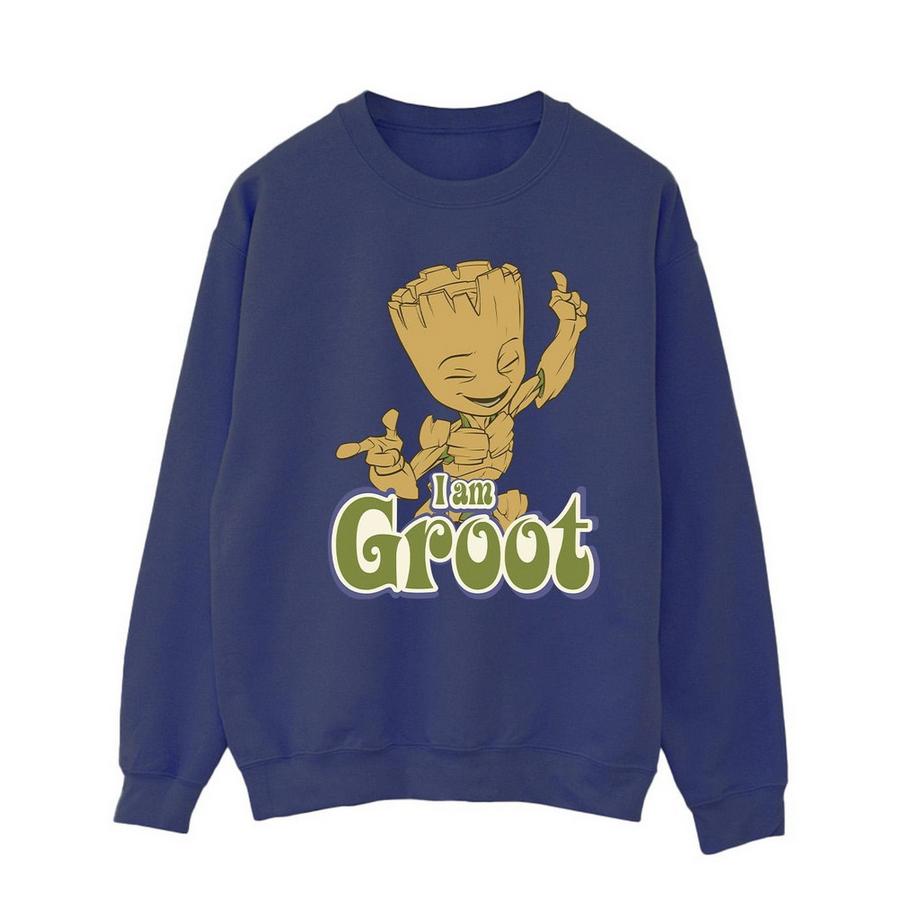 Guardians Of The Galaxy Guardians of the Galaxy I Am Groot Rundhals-Sweatshirt  