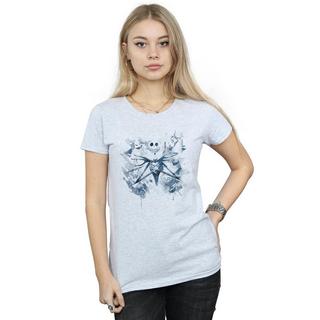 Disney  Tshirt NIGHTMARE BEFORE CHRISTMAS PAINT SPRAY CARERS 