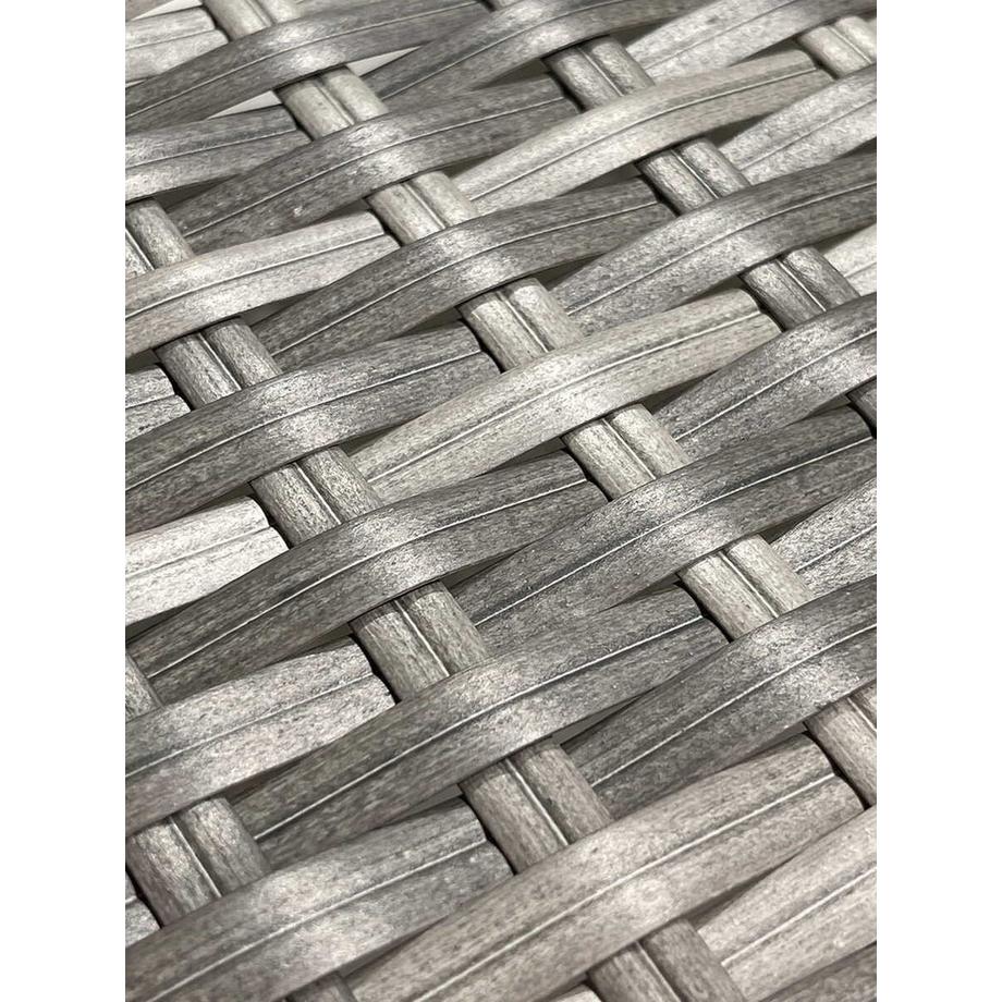 mutoni Salotto da giardino grigio Cadice  