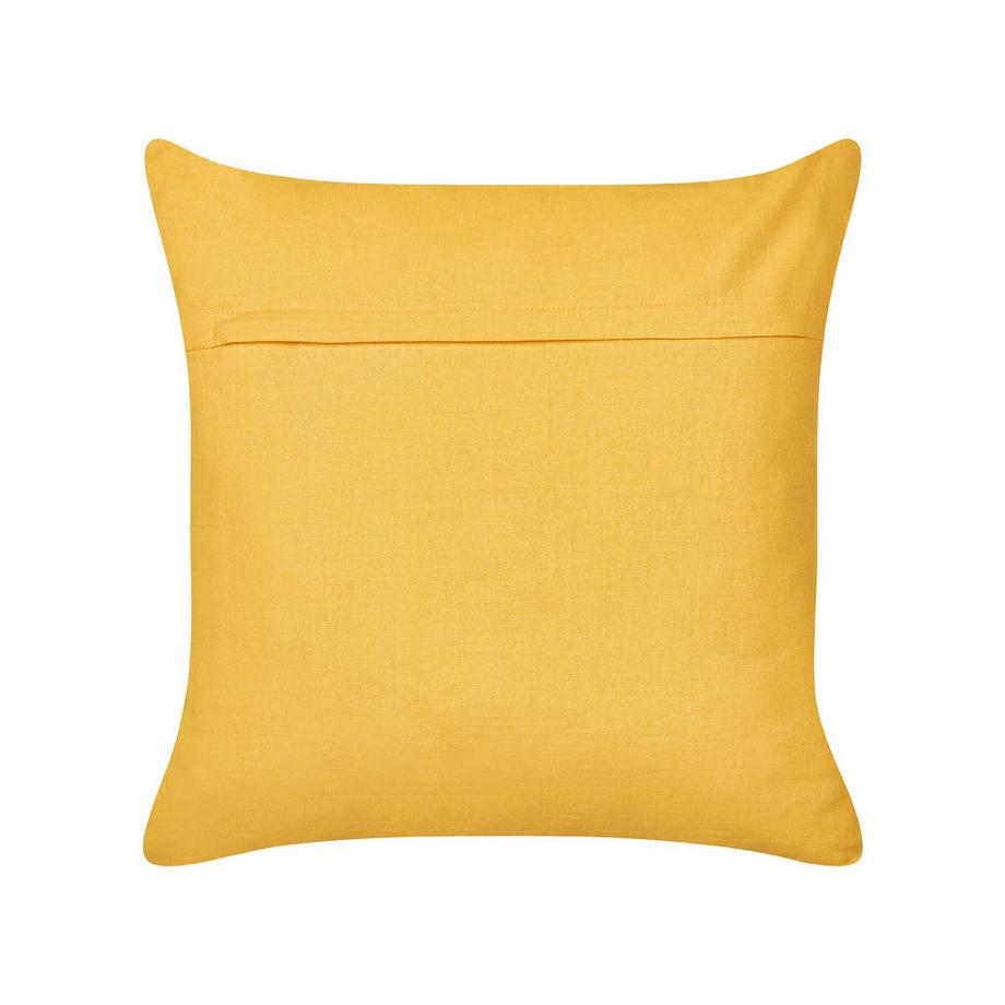 Beliani Dekokissen 2er Set aus Baumwolle Modern LEEA  