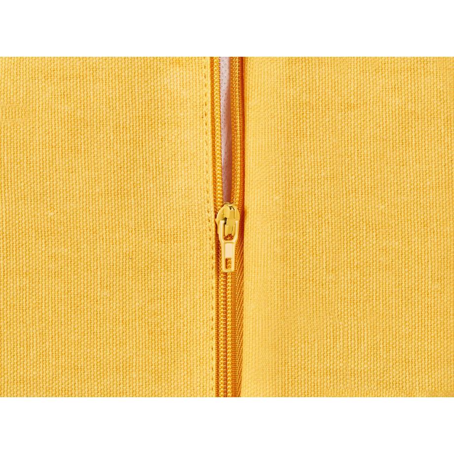 Beliani Dekokissen 2er Set aus Baumwolle Modern LEEA  