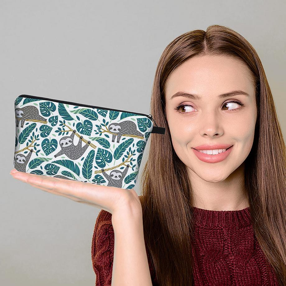 Only-bags.store Borsa per il trucco cosmetica borsa a mano mini pochette  