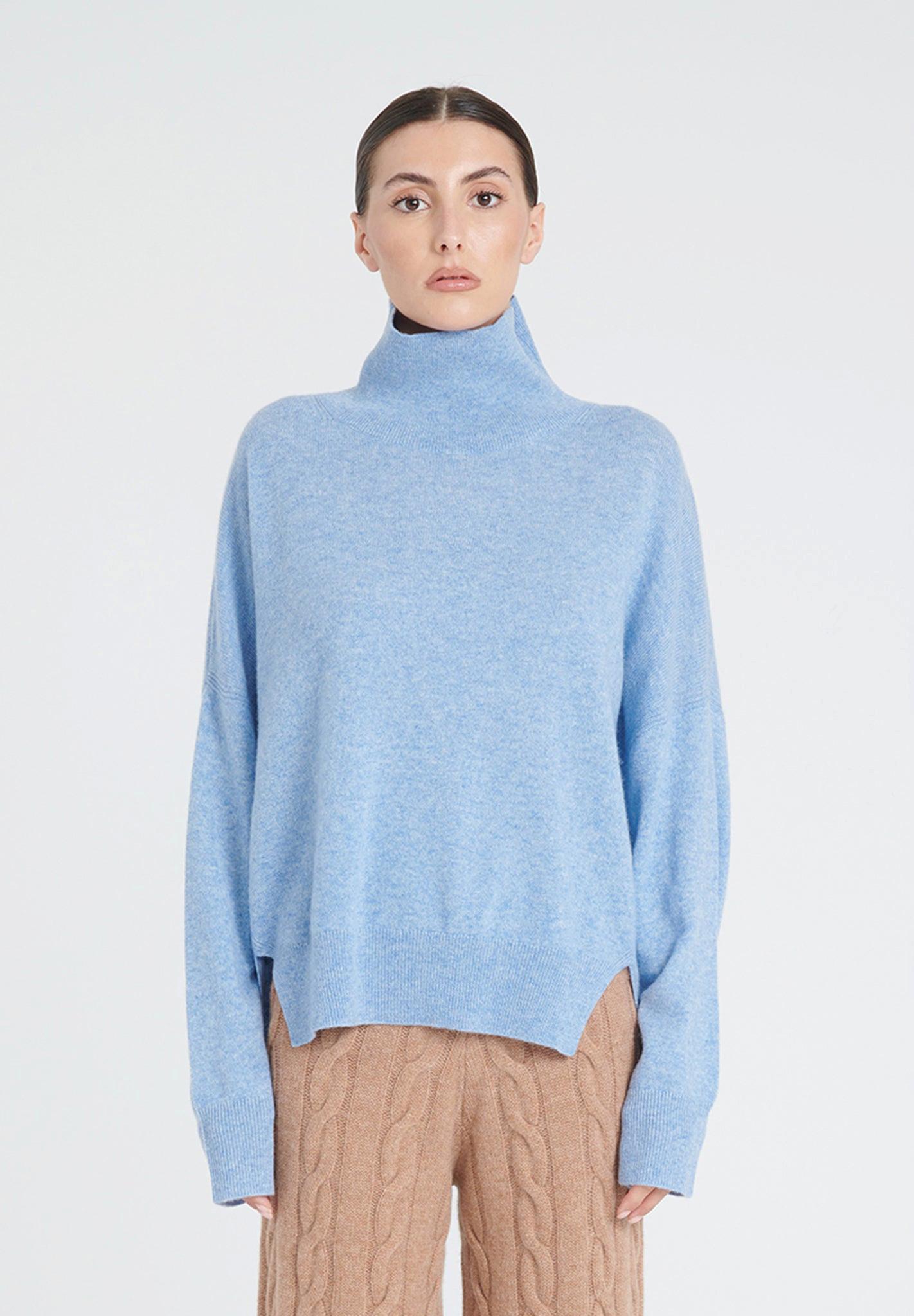 Studio Cashmere8 ZAYA 13 Oversize Stehkragen Pullover  