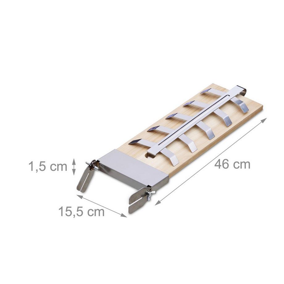 B2X  Grillplanke ganze gegrillte Lachsseite 2er Set 